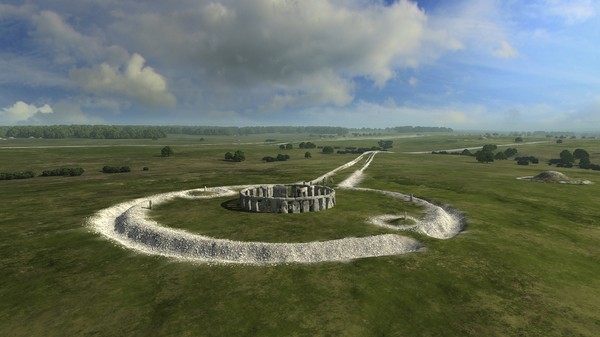 Visualisierung von Stonehenge (Bild: © LBI/ArchPro)