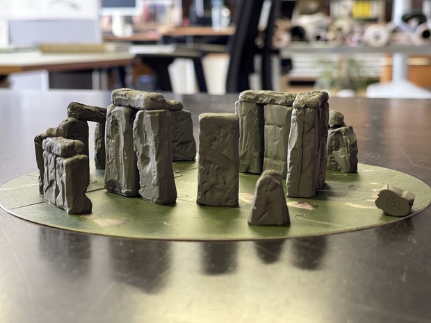 Modell von Stonehenge (Bild: LWL/M. Lagers)