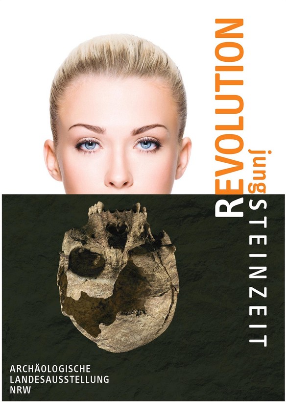 Plakat zur Archäologische Landesausstellung: Revolution JungSteinzeit vom 24.05. bis 22.10.2017 im LWL-Museum in Herne (Bild: LWL/Klein und Neumann)